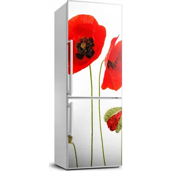 Tapeta Samolepicí fólie / Tapeta na ledničku - Polní máky 70x190 cm