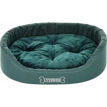 Pelíšek pro psa Kotec pro psy Lovedog zelená 80 cm x 70 cm