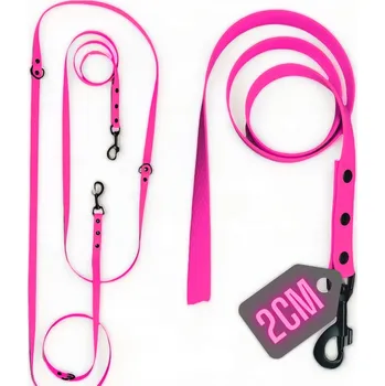 Vodítko pro psa VODÍTKO NASTAVITELNÁ, PŘEPÍNATELNÁ PVC BIOTHANE, VODĚODOLNÁ, 5 M, 4 PŘEPĚTÍ, 2 CM