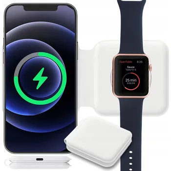 Bezdrátová nabíječka MagSafe pro iPhone, Apple Watch, AirPods 15W