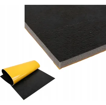 Zvukově izolační rohož nehořlavá voděodolná laminát 1m2 SAMOLEPICÍ tl. 1cm