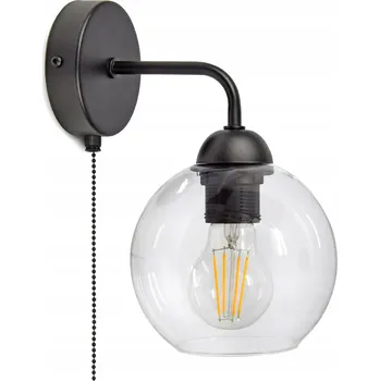 Nástěnné svítidlo Nástěnné svítidlo Luxolar čiré, bílé, černé E27 60 W