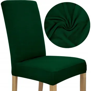 Potah na židli Zelený potah na židli
