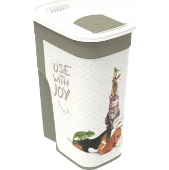 Miska pro psa Zásobník na krmivo s dávkovačem pro psa kočku 4,1 L Rotho FLO MyPet