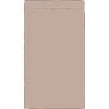 Sprchová vanička Sprchová vanička obdélníková SAT Fusion 100x80 cm litý mramor Moka SATFU10080MO