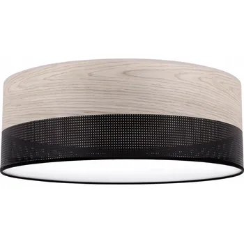 STROPNÍ SVÍTIDLO STROPNÍ SVÍTIDLO LUSTR ČERNÉ 40CM DO LOŽNICE OBÝVÁKU STÍNIDLO 3X E27