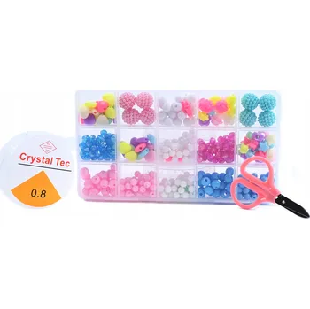 Náramek VELKÉ KORÁLKY NA NÁRAMKY BIŽUTERIE PRO DĚTI