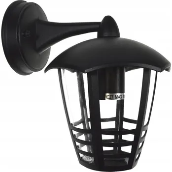 Venkovní osvětlení Venkovní zahradní nástěnné svítidlo DOLŮ ČERNÉ LED