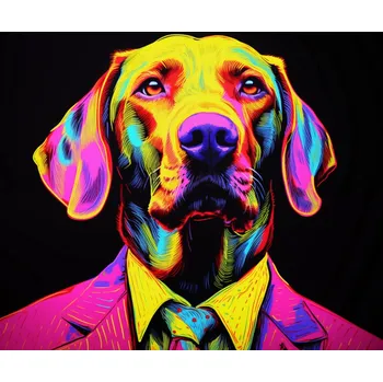 Plakát Plakát Barevná Osobnost bez rámu 60 x 50 cm