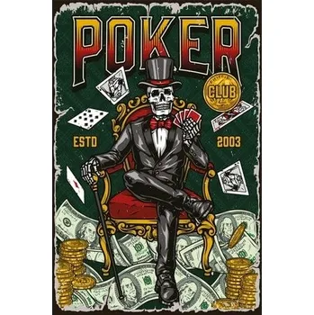 Obraz Cedule Casino - Poker