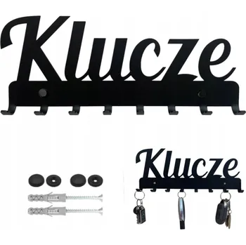 Věšák Černý kovový Šatní ramínko JDC