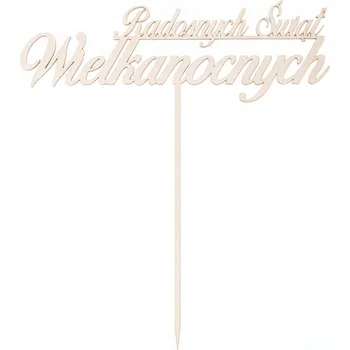 Velikonoční dekorace Velikonoce Nápis dřevěný Topper ozdoba dekorace!