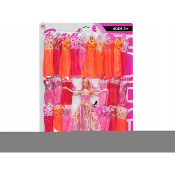 Panenka Sada 23v1 panenka 30 cm s šaty a oblečením