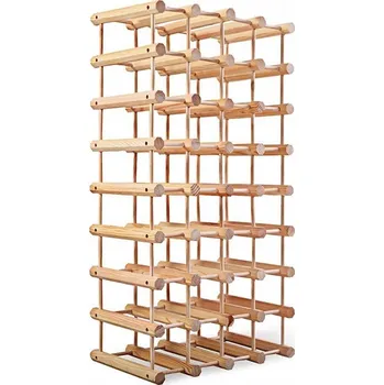 Stojan na víno Timeless Tools Dřevěný stojan na víno pro 40 lahví