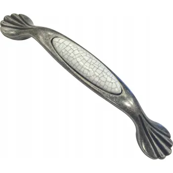 Nábytkové kování Nábytková úchytka Schaffner UREKOP96 stříbrná 12,8x2,1x2,5 cm