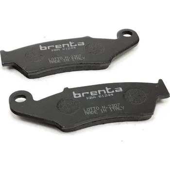 Brzdový komplet Brenta FT3050 přední organické brzdové destičky na motorku YAMAHA WR 125 rok 98-02