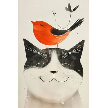 Plakát Plakát Baculatý Kamarád bez rámu 61 x 91,5 cm