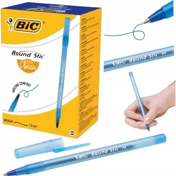 Propiska BIC Roundstick M modré