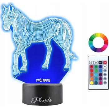 Lampička Plexido vícebarevná Noční lampa