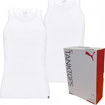 Podprsenka Tílka PUMA Tank Tops 2 ks vel. XL bílá