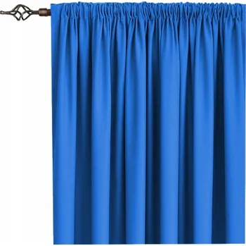 Obraz MATNÁ PANAMA ZÁVĚS NA PÁSCE 145x250 modrá