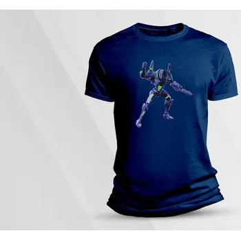 Chlapecké tričko Dětské bavlněné tričko Sylux - Metroid. Námořnická modrá velikost L