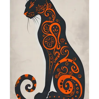 Plakát Plakát Umění a Ornament bez rámu 40 x 50 cm