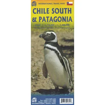 Chile South and Patagonia, 1:2 000 000 / 1:1 770 000 Kolektiv autorů