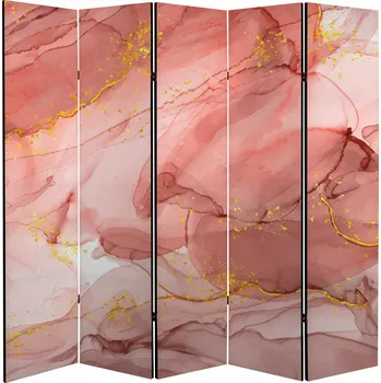 Paraván Paraván závěs kadeřnický salon pokojová stěna 225 x 172 cm barva