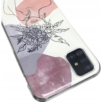 Pouzdro na mobilní telefon Bezbarvý Zadní Kryt Caseline pro Samsung Galaxy A51