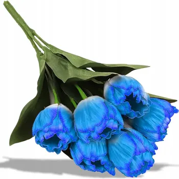 umělá květina TULIPÁN TULIPÁNY UMĚLÉ KVĚTY VELKÁ KYTICE NA SVATBA DÁREK DEN ŽEN