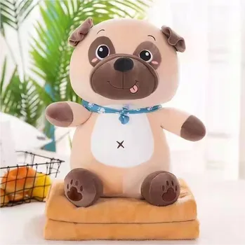 plyšák Plyšová Hračka VELKÁ plyšák 2v1 POLŠTÁŘ S DEKOU medvídek