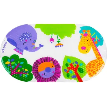 Protiskluzová podložka Akuku Protiskluzová podložka do vany 69x38 cm vícebarevná