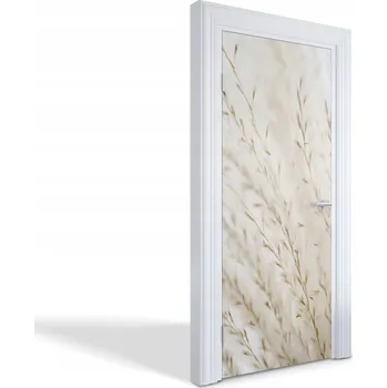 Fototapeta Samolepící dekorativní nálepka na dveře a nábytek Jemné trávy 85x205 cm