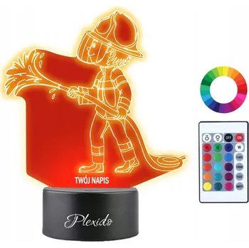 Lampička Plexido vícebarevná Noční lampa