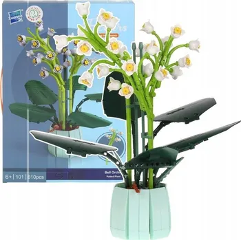 ostatní stavebnice Stavebnice domowy ogród Konstrukční květiny Kytice Konvalinka 610 dílů