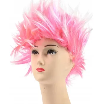 Karnevalová paruka Paruka Barevné Vlasy Irokéz Různé