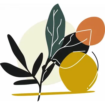 Plakát Plakát Elegantní Flora bez rámu 91,5 x 61 cm