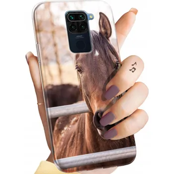 Pouzdro na mobilní telefon Hello Case Zadní Kryt Xiaomi Redmi Note 9 hnědé