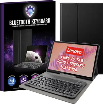 Klávesnice pro tablet Lenovo Tab Plus TB351FU 11,5“ pouzdro s bezdrátovou klávesnicí 2024 TB351FU
