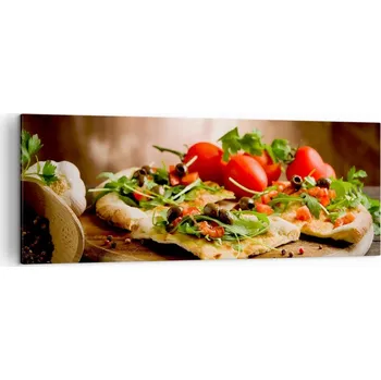 Obraz Foto obraz na plátně 140x50 gastronomie obývací pokoj ložnice na zeď velký