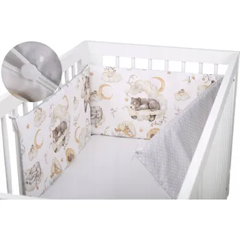 Prostěradlo POVLEČENÍ NA CHRÁNIČ DO POSTÝLKY 180cm BABYMAM