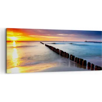 Obraz Foto obraz na plátně 100x40 krajina obývací pokoj ložnice na zeď velký