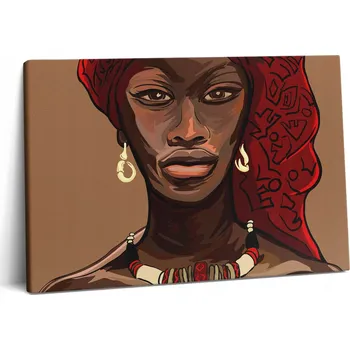 Obraz Plátěný obraz Canvas Hobby do ložnice – Luxusní malba ženy, 60x40 cm