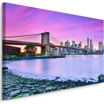 Obraz Obraz do Ložnice PANORAMA New Yorku 3D 40x30