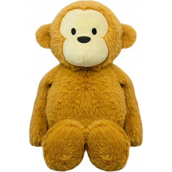 plyšák Ručně šitá plyšák opička Cute Friends 22 x 11 cm