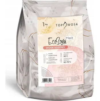 Výroba svíčky Vosk EKO pro svíčky přírodní 1 kg TopWosk