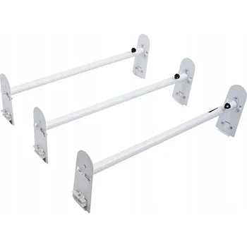 VEVOR Střešní Nosič na Lyžiny 102x31x13CM 3KS Nosnost 340KG Bílý