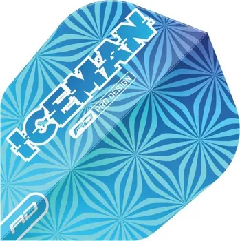Příslušenství pro šipky Red Dragon Letky Iceman - No.6 - Blue RF8164