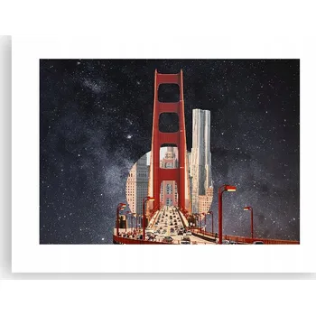 Obraz Obraz plakát do obýváku ložnice 40x30 mosty foto plakáty na zeď bez rámu
